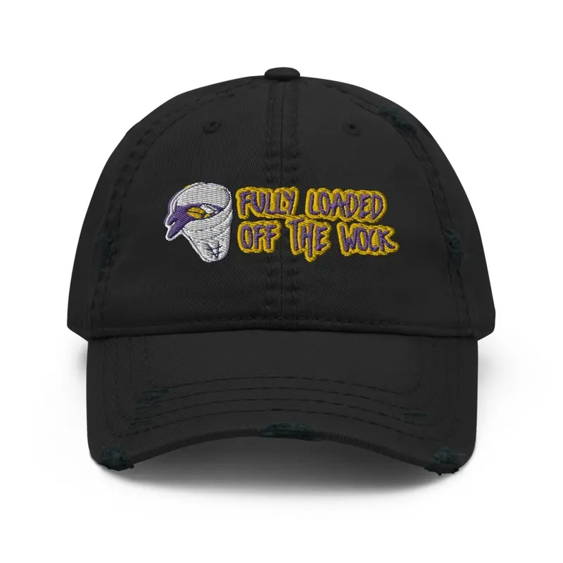 Fully Loaded Distress Hat- Briick Co