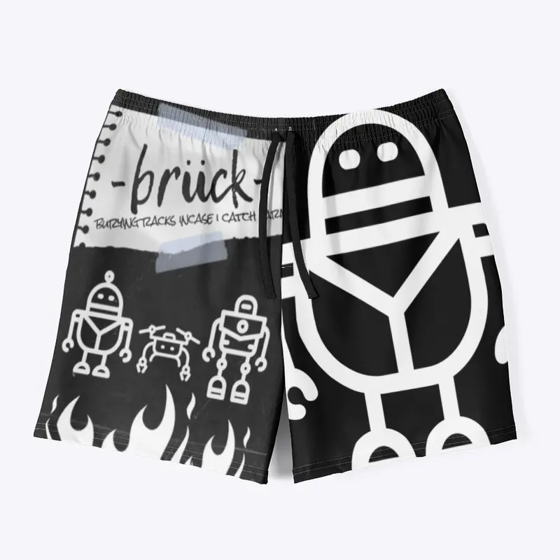 Robots in Hell Shorts-Briick Collection